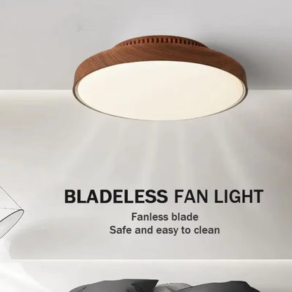 New Invisible Bladeless Ceiling Fan With Light Home Living Room Lighting