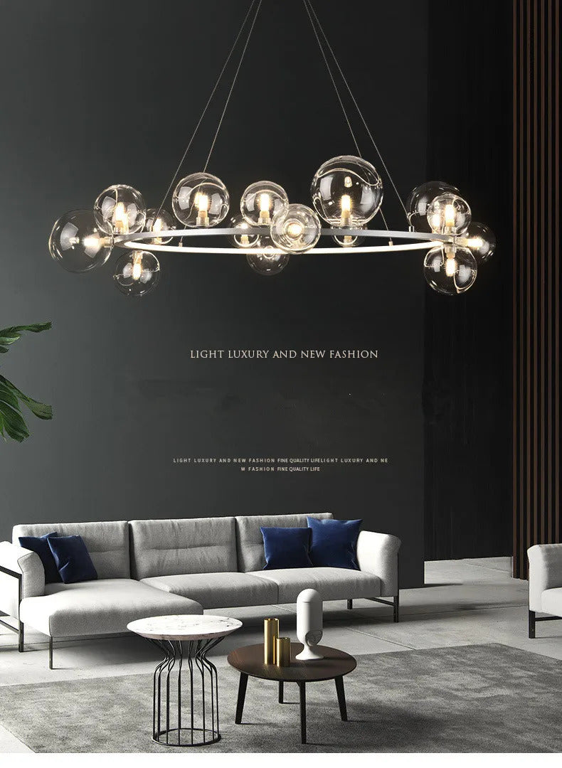 Molecule chandelier LED Modern Minimalist lustre nordic chandelier