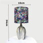 New Modern Color Blocking Art Carambola Ceramics LED Table Lamp Romantic Home Lighting Decoration Bedroom Study Desk Lights