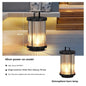 Modern Simple Clear Glass Landscape Lights Lantern Garden Solar Outdoor Light Courtyard Lawn Balcony Decoration Floor Lights