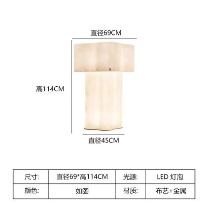 Nuvola Cloud Pendant Lamp Creative LED Fabric Hanging Chandelier