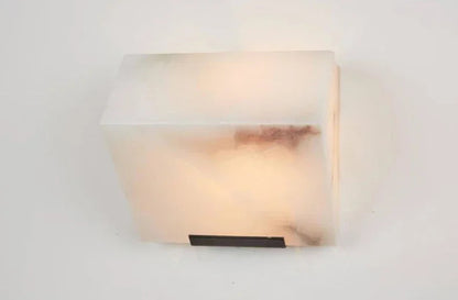 Modern Texture White Marble outdoor wall lamp corridor entry hall hotel bedside night lamp