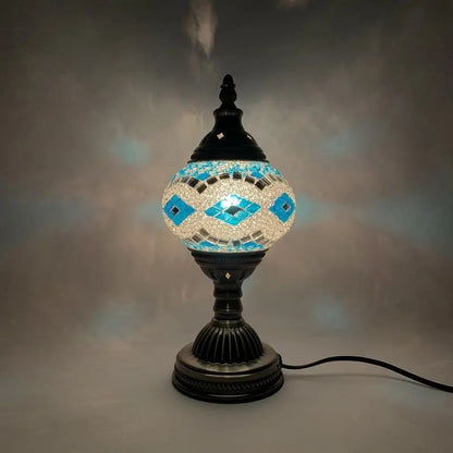 Turkish mosaic glass Table Lamp home bedside table lamp