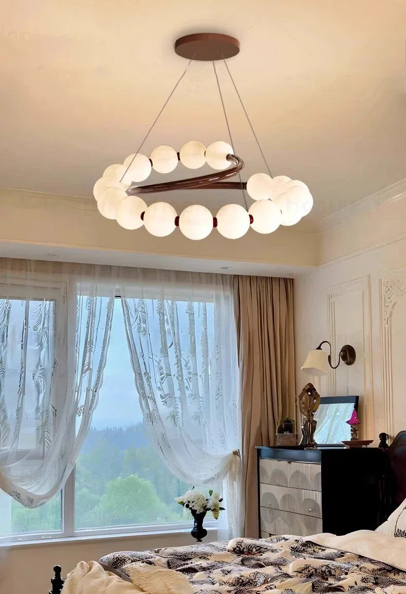Nordic Minimalist LED Pendant Light Bedroom Food Tables Chandelier Home Decor Light Fixture