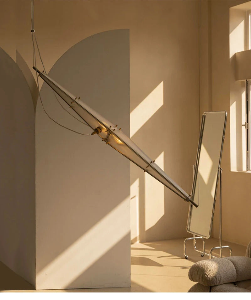 Postmodern pendant lights Designer luxury minimalist glass pendant light