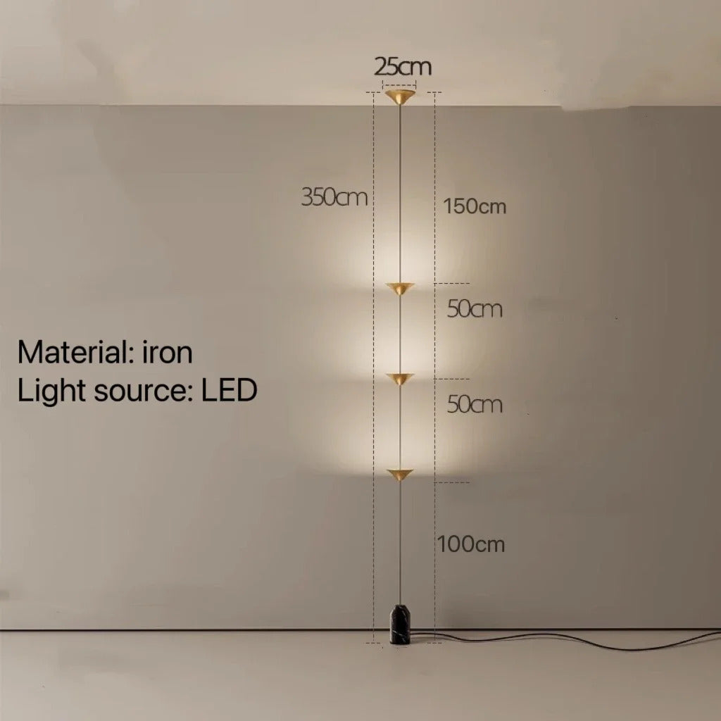 Paolo Castelli SORELUNA floor lamp bedroom bedside lamp