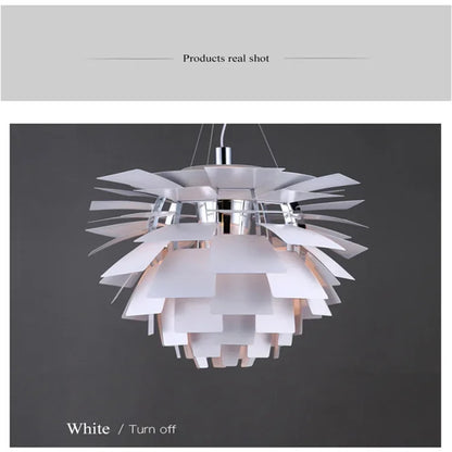 louis poulsen artichoke pendant light kitchen island lighting