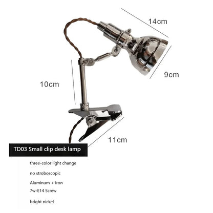 Bauhaus vintage silver wall lamp American Industrial Minimalist Adjustable wall lighting