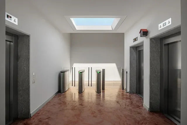 Blue sky ceiling light Kids room semi flush mount ceiling light