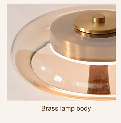 Andi Glass Table Lamp Bedroom bedside lamp