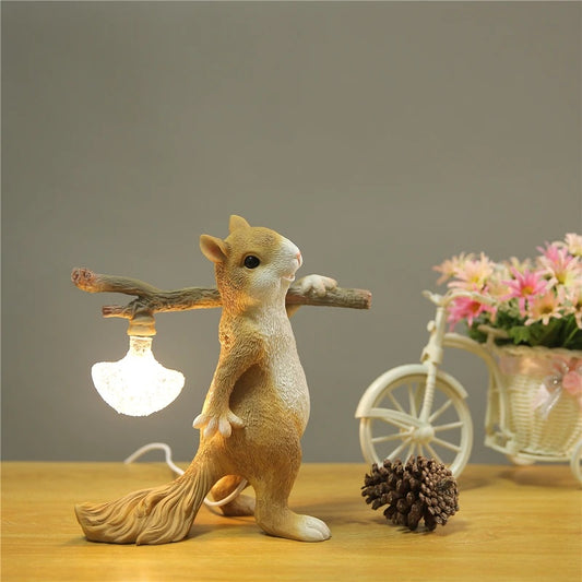 Squirrel Table Lamp