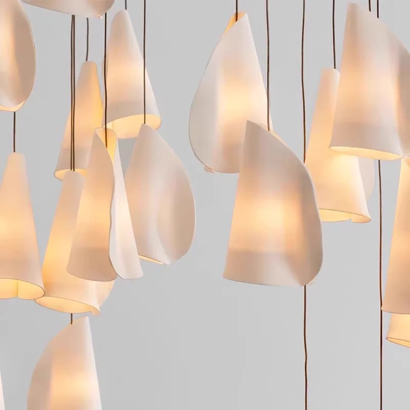 Nordic Minimalist ceramics chandelier Canada designer artistic creativity pendant lamp