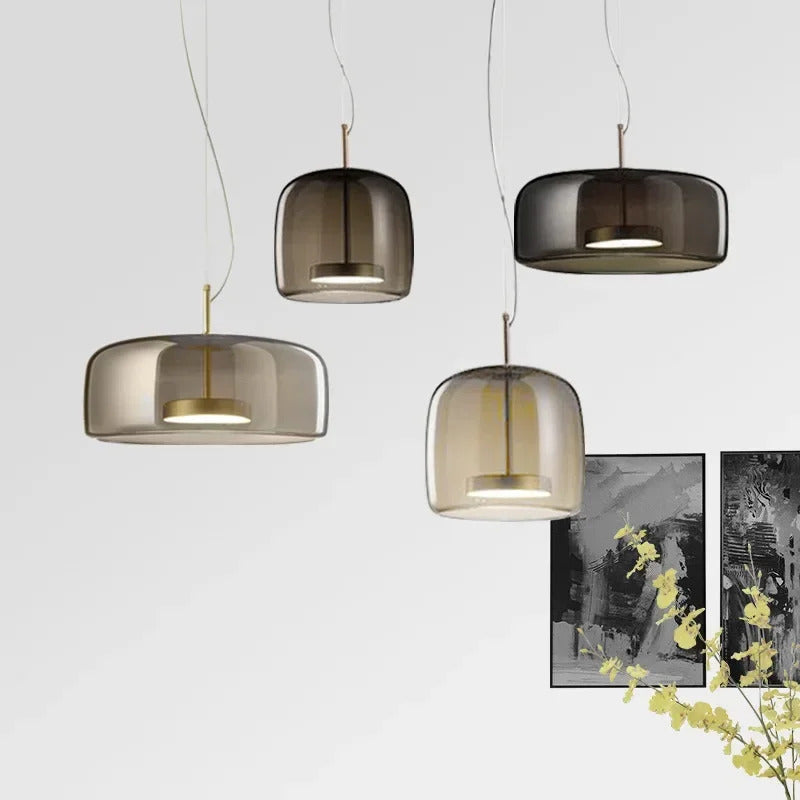 Modern Glass Pendant Lights Ceiling Chandeliers LED Hanging Lamp Living Room Kitchen Fixture Home Decoration Loft LED Luminarias