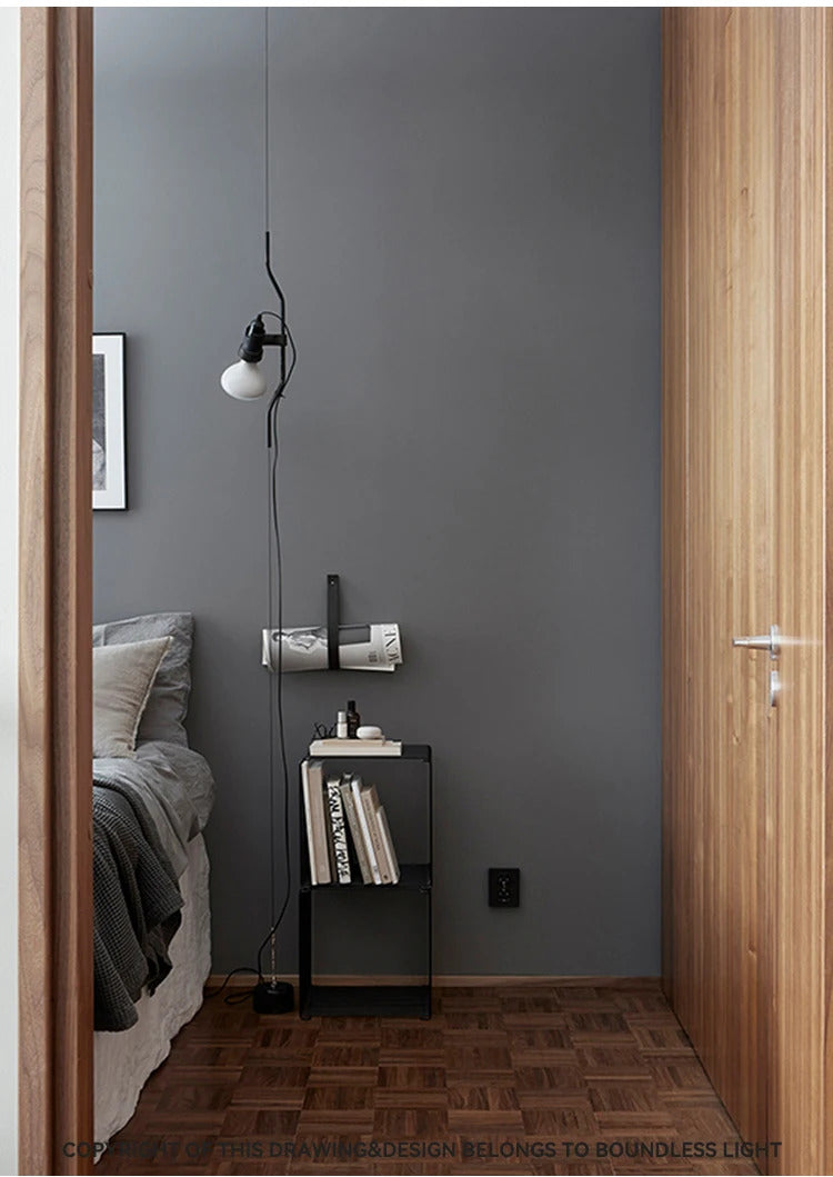 Italian Parentesi Pendant Lamp Modern Parlor Corner Lamp
