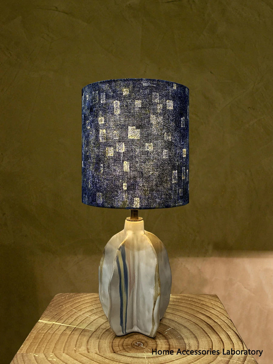 New Modern Color Blocking Art Carambola Ceramics LED Table Lamp Romantic Home Lighting Decoration Bedroom Study Desk Lights