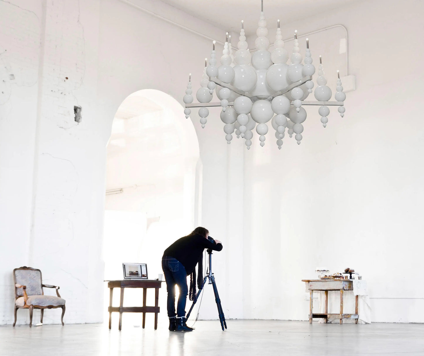 Luxury Living Room Black Chandelier Designer Tears From Moon Chandelier