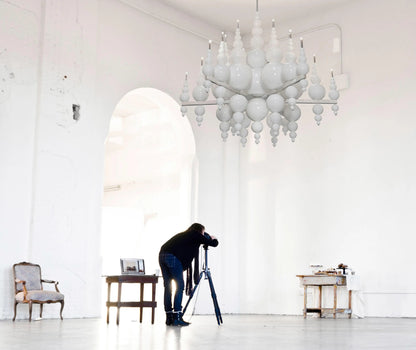 Luxury Living Room Black Chandelier Designer Tears From Moon Chandelier