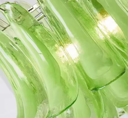 Glass Petals Chandelier 