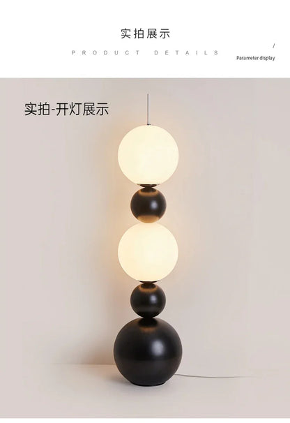 Art Gourd LED Floor Lamp Bedroom Atmosphere Decorative Light