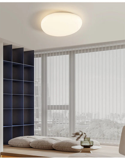 Milky white Ceiling Lamp esthetic room ceiling light fittings