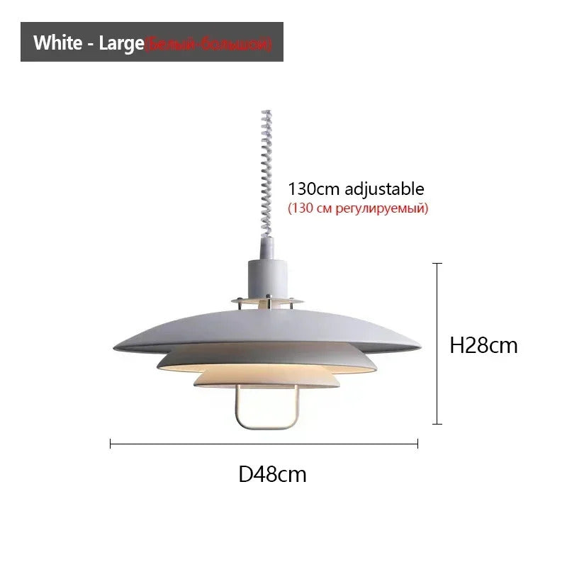 Lifting Telescopic Adjustable Hanging Light Primus Pendant Lamp