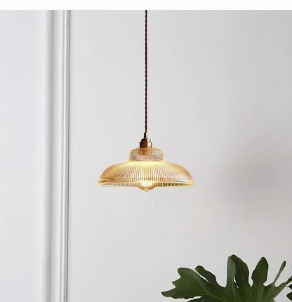 Retro Glass Pendant Light Nordic Home Decoration Lighting