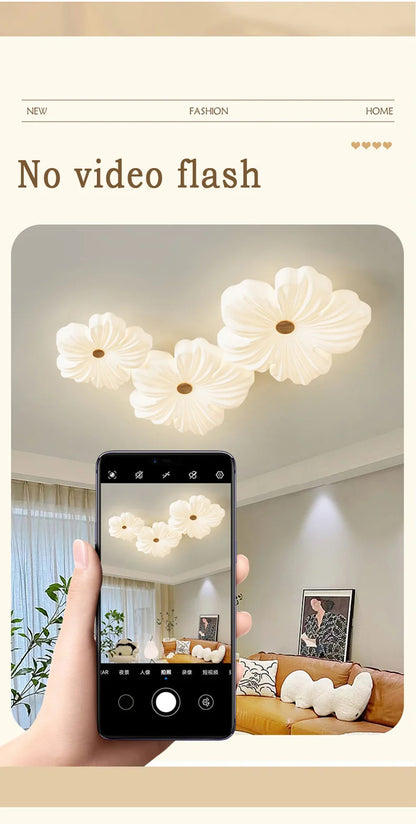 Nordic Flower Shape Ceiling Lights