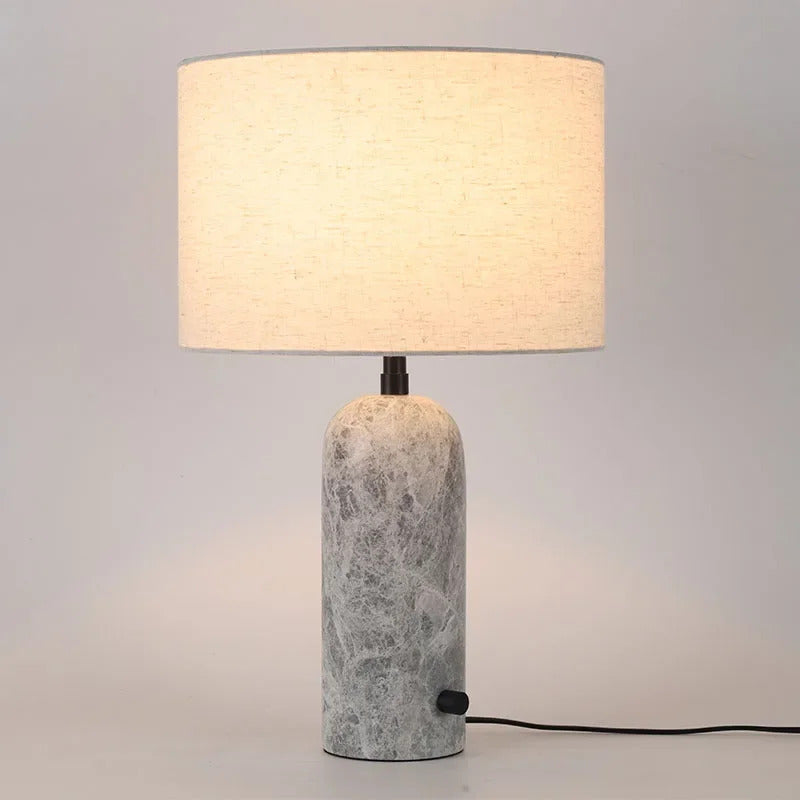 Nordic Table Lamps Natural Yellow Cave Stone Wabi Sabi Style Homestay Decoration Hotel Living Room Study Glass Bedroom Bedside