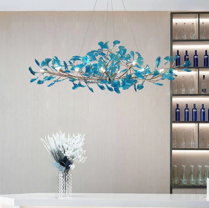 Ginkgo Leaf Chandelier