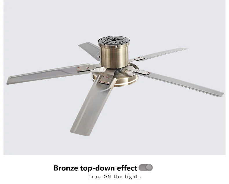 42/52-inch low-floor ceiling fan with pure copper motor fan