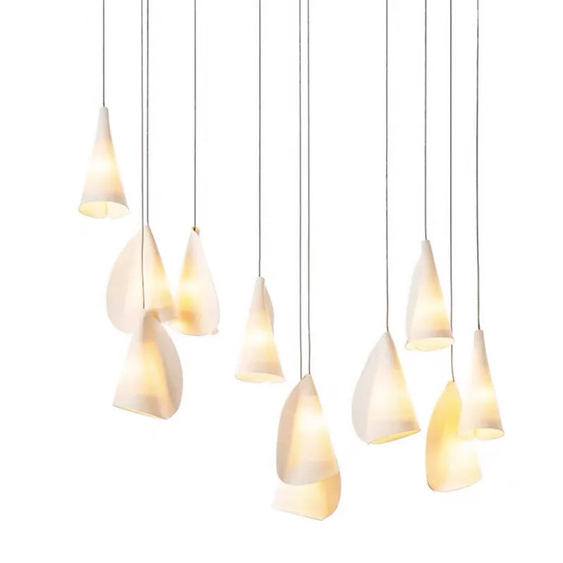 Nordic Minimalist ceramics chandelier Canada designer artistic creativity pendant lamp
