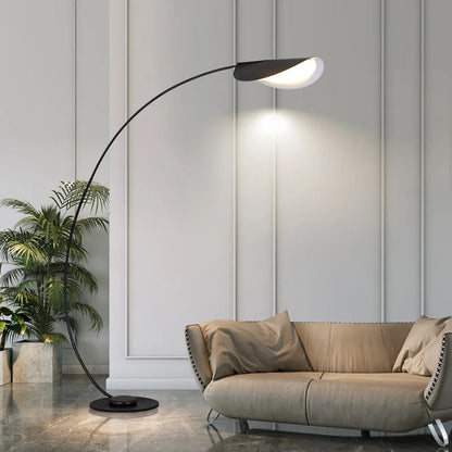 Modern Fishing floor Lamp Creative Black minimalist Living Room corner sofa standing light
