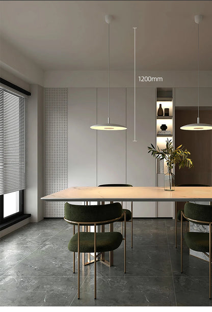 Modern UFO round pendant lamp flying saucer pendant lamp for dining room bar bedroom bedside simple designer art lamp