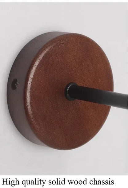 Natural cave Stone Wall Light Medieval Bedside cement Sconce lamp LED Lighting