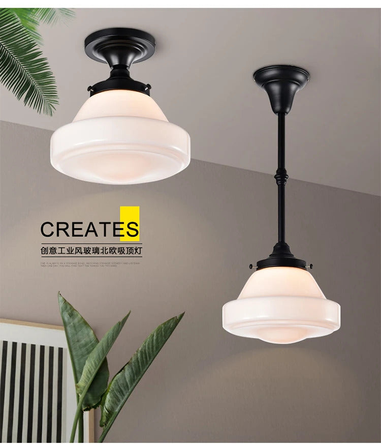 Yarra Schoolhouse pendant lamps Indoor loft lamp