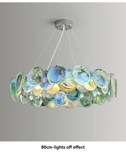 Camisa Murano Glass Chandelier Living Room art deco chandelier