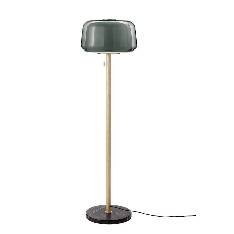 Modern Glass floor lamp Living Room Bedroom standing reading lamp