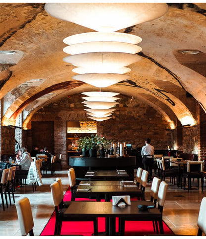 Designer Wabi Sabi Pendant Light Japanese Paper Pendant Lamp