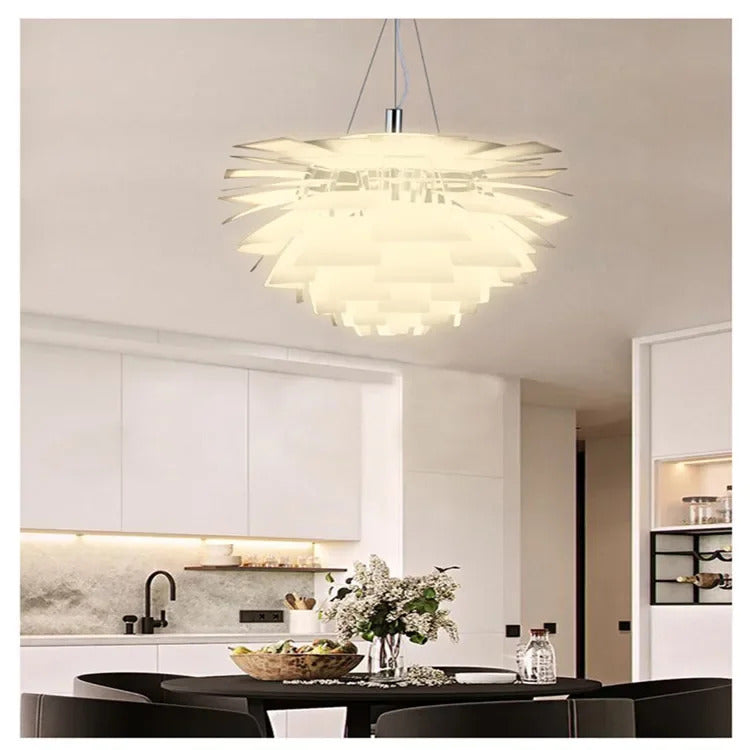 louis poulsen artichoke pendant light kitchen island lighting