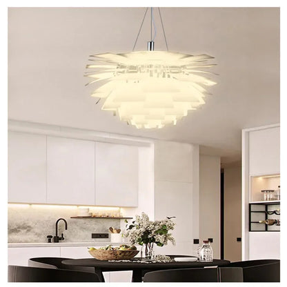 louis poulsen artichoke pendant light kitchen island lighting