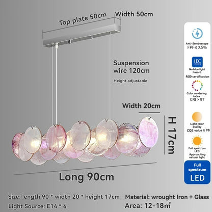 Camisa Murano Glass Chandelier Living Room art deco chandelier