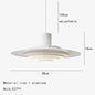 White Silver Aluminium E27 Pendant Lights Art Design For Dining Kitchen Bar Bedroom Cord Adjustable Hanglamp 110-220V