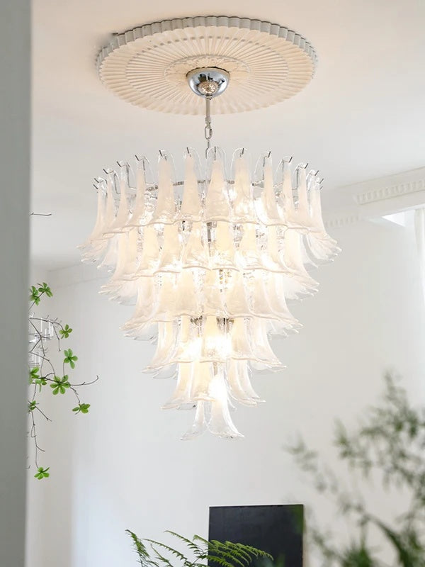Green Petalo Chandelier 
