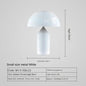 Italian luxury mushroom LED floor lamp metal Nordic eye protection bedside table lamp high-end home decoration lighting fixture
