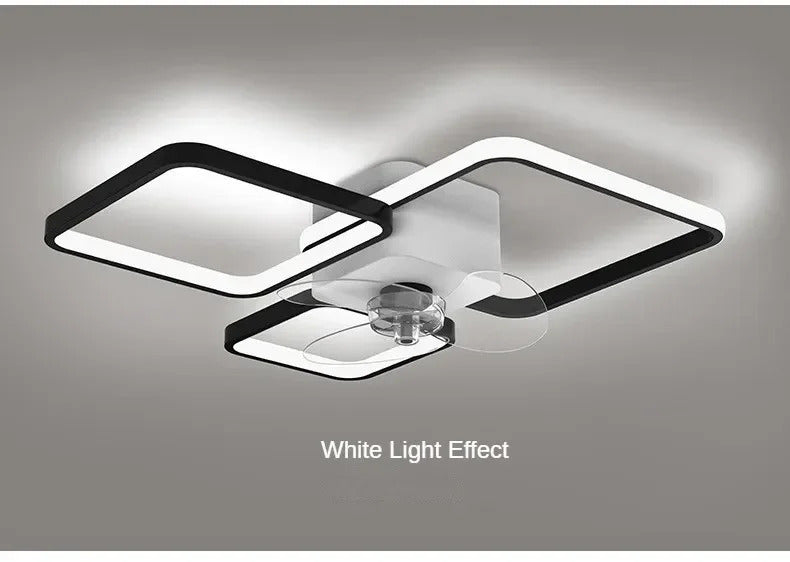 Nordic Ceiling Fan Lamp Home Living Room Modern Minimalist Restaurant Ceiling Lamp