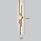 Modern Long Wall Lamp luxury minimalist black gold background LED Wall lights