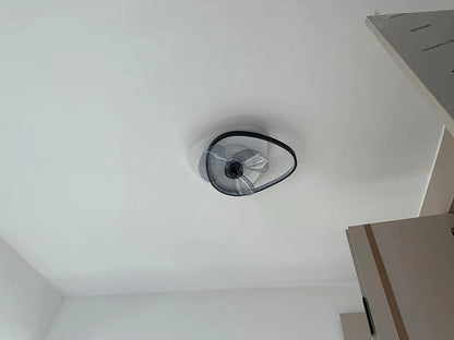 Electric Fan Light Modern LED Ceiling Lamp Living Room Light