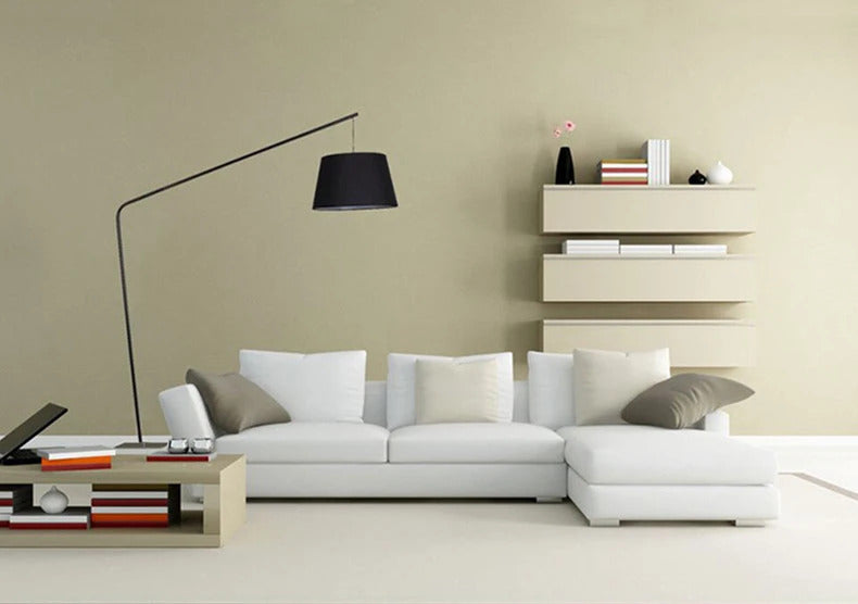 Nordic Black Fishing Floor Lamps for Living Room Sofa Corner Standing Lights