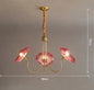 Lotus Flower Chandelier Modern Glass Flowers Led Chandelier
