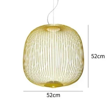 Creative Iron Pendant Lights Modern Chandelier Ceiling Lamp for Living Room Hanging Lamp Home Decor Dining Room Light Suspension